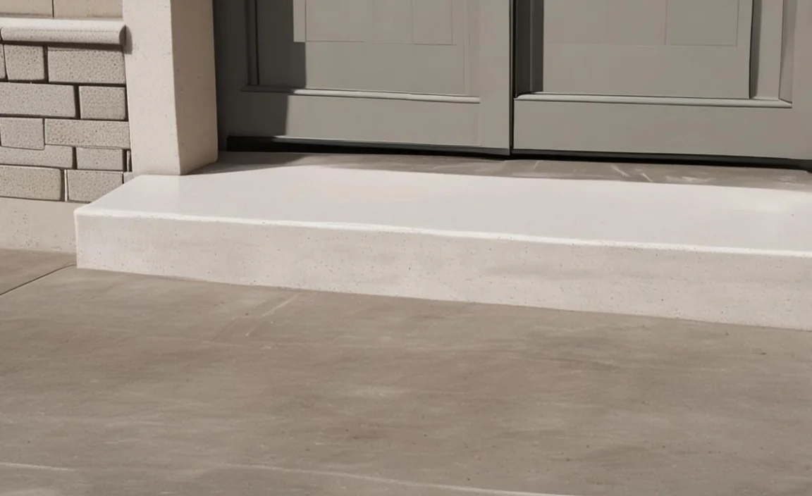 4.Install The New Exterior Door Threshold