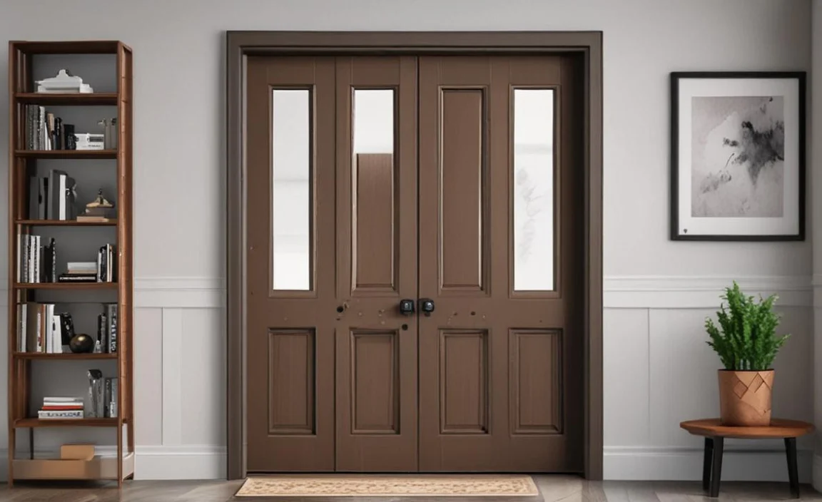 5. Apply Lubricant To Door Hinges