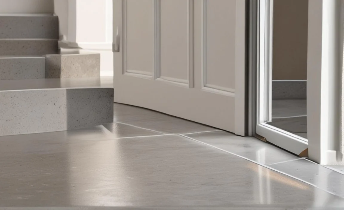 5. Secure A Door Threshold To Concrete.