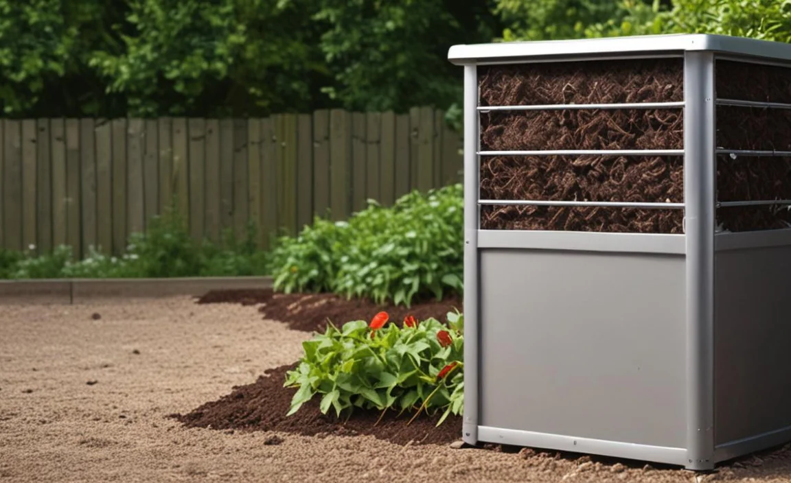 5. Tumbler Composter Bins (Freestanding)