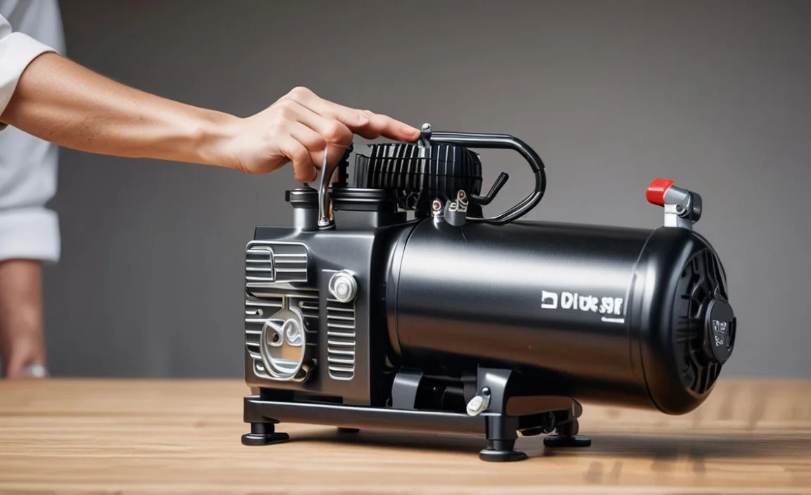 5.Maintaining The Air Compressor