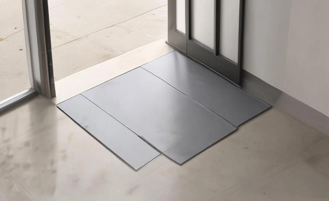 6. Clean Your New Threshold