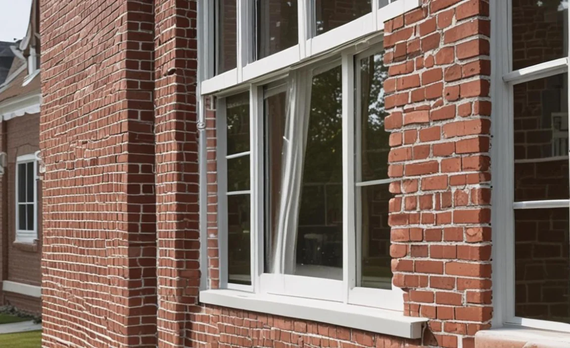 6. Ensuring Proper Adhesion To Both Brick And Window Frame