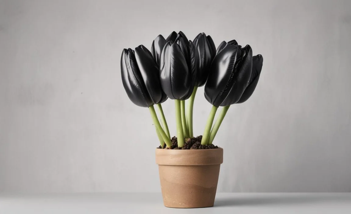 6. When and how should I fertilize my black tulips?