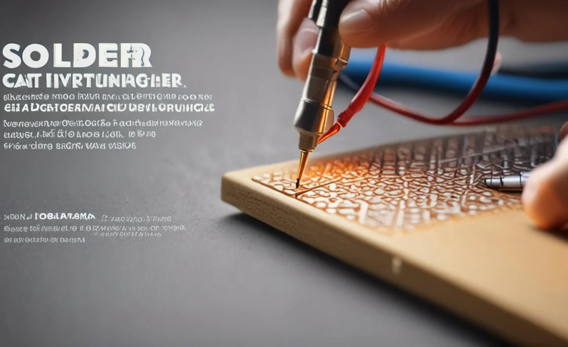 6.Heat The Solder Joint