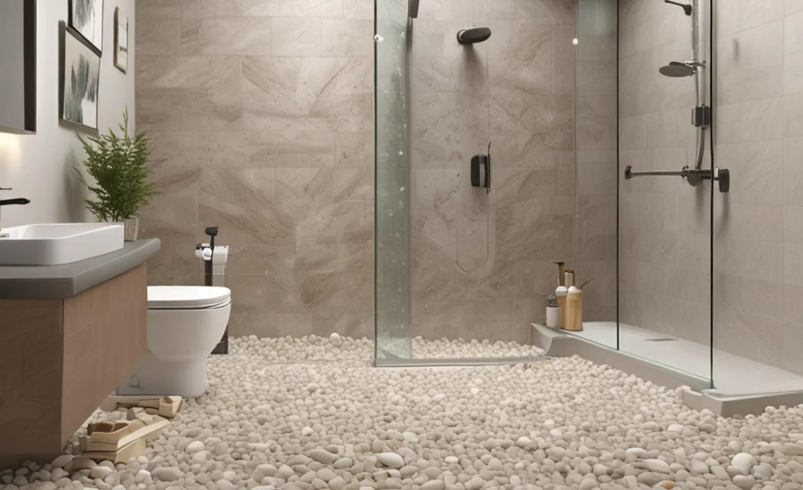 6.Installing The Pebble Tiles