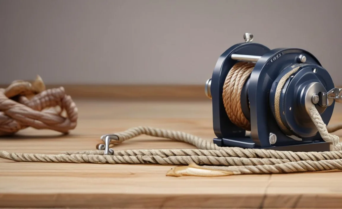 6.Put Your Capstan Rope Winch To Use