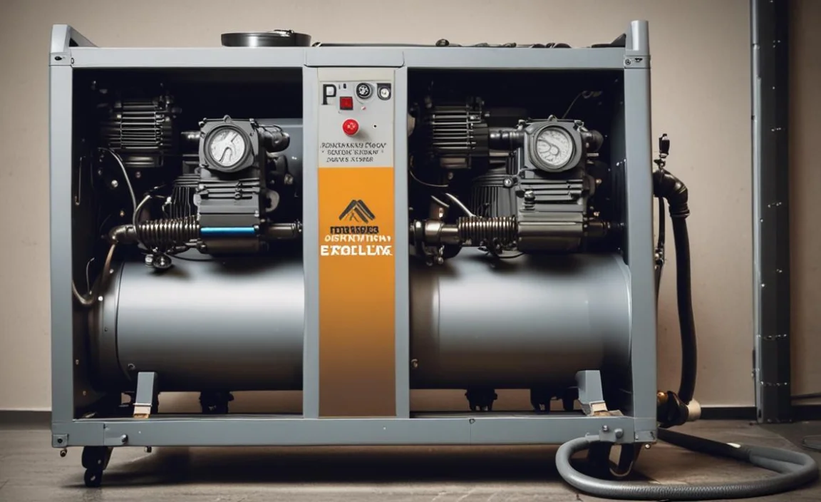 8. The Air Compressor Leaks The Oil