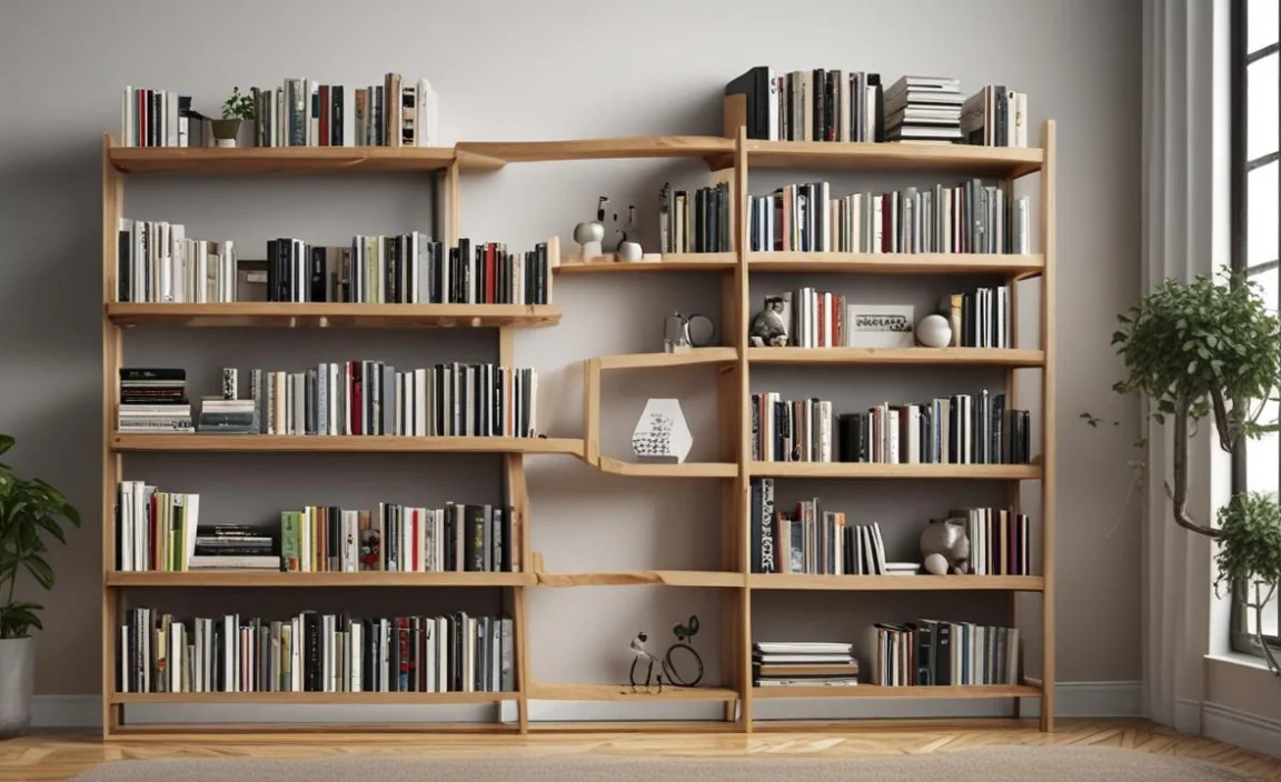 9. DIY Bookshelf Plans
