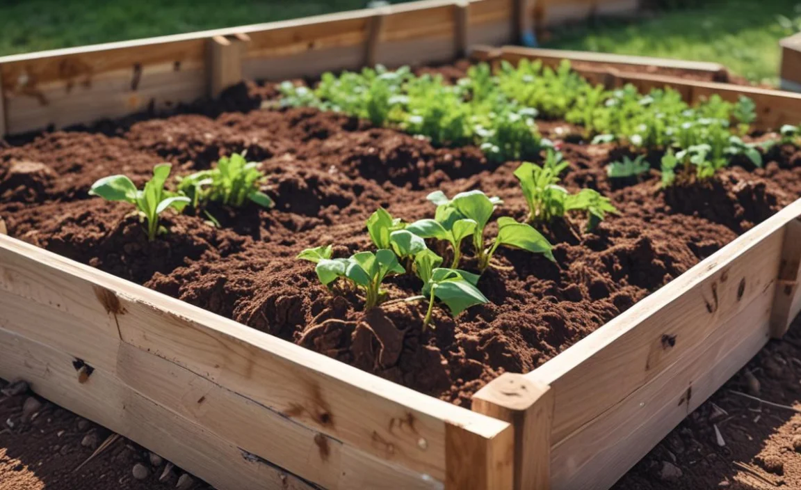 Adding Scraps And Topsoil To The Bin