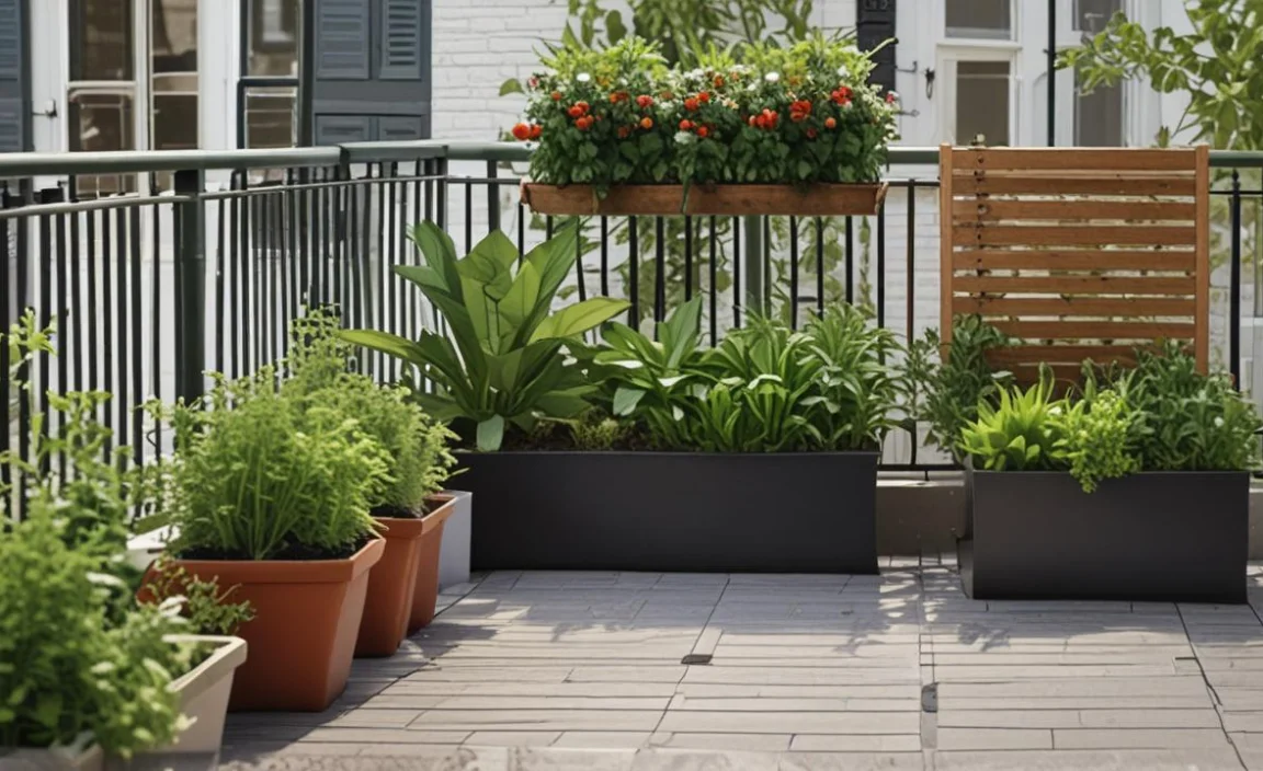 Balcony Gardening with Your Compost