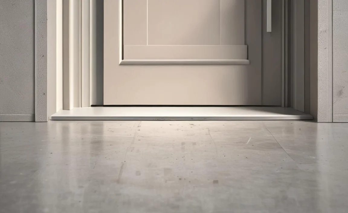 Benefits Of Sealing Door Threshold To Concrete