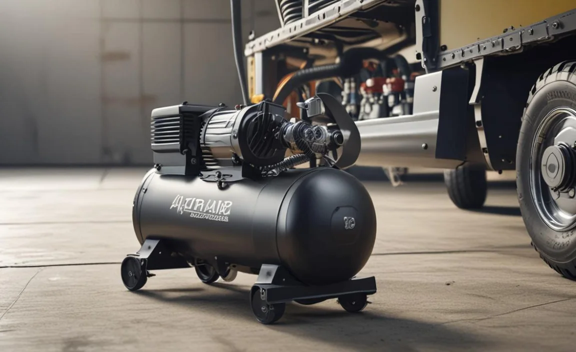 Best for Versatility (Garage Use): Campbell Hausfeld FP201000MJ 1 Gallon, 125 PSI, Oil-Free Air Compressor