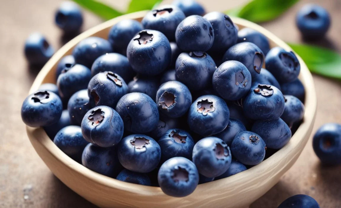 Blend Blueberries Into Smoothies With Sweet Ingredients