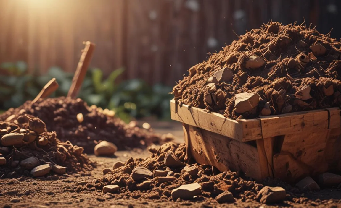 Building Your Cheap Compost Pile: The “No-Bin” Method