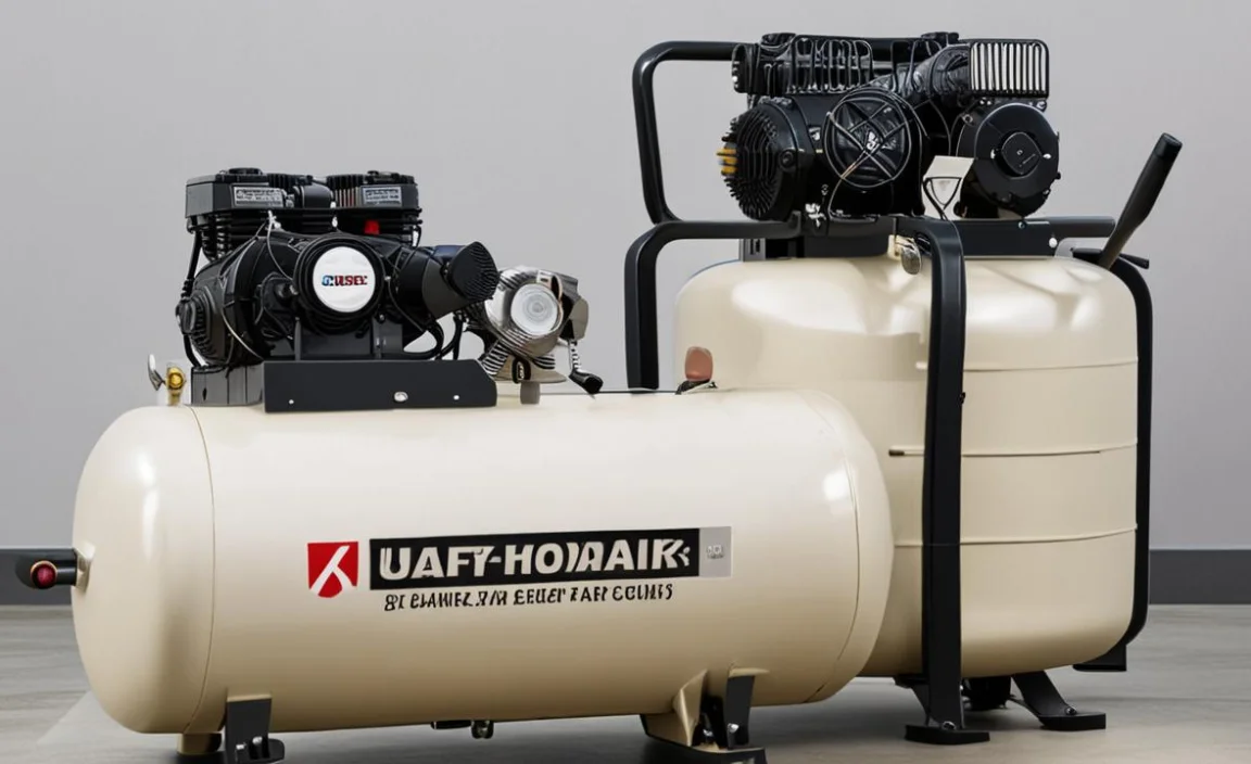 California Air Tools Air Compressor, Ultra Quiet, 2.0 Hp