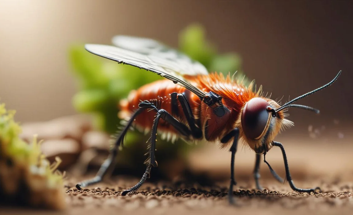 Can flies harm my worms or my compost?