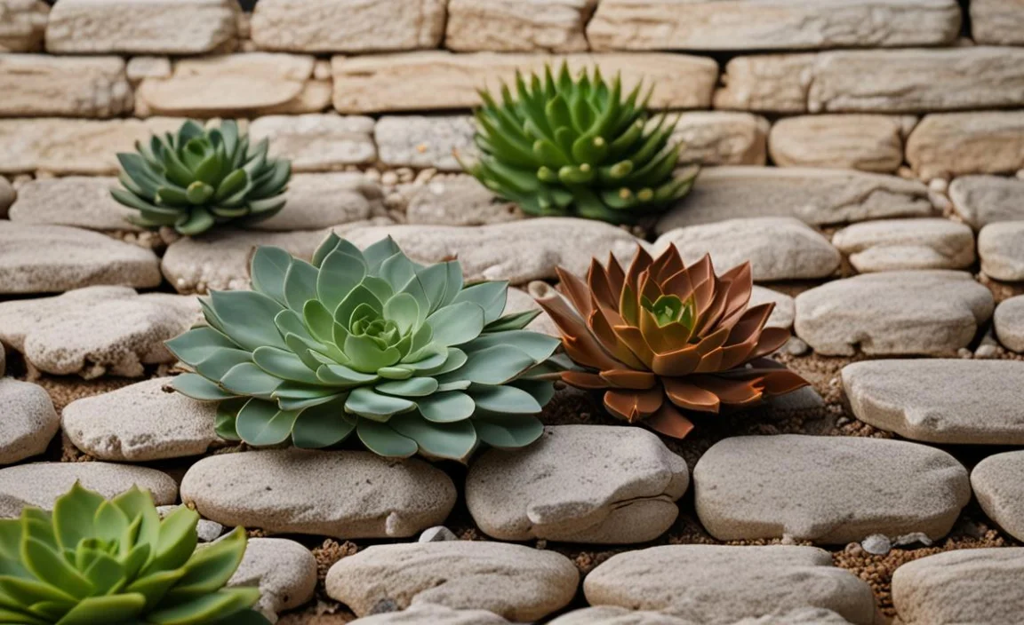 Can You Plant Succulents In Just Rocks?