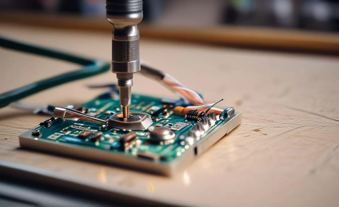 Cleaning The Soldering Tip