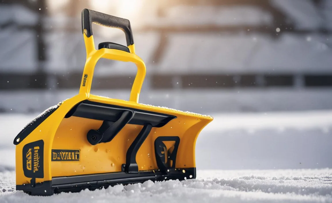 Common Troubleshooting Of Dewalt Cordless-Snow Shovel