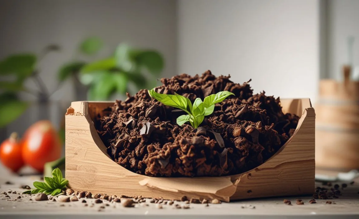 Compost is Too Hot (Rare in Apartment Setups)