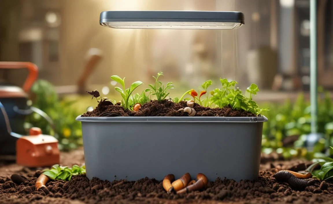 Composting Worms for Different Scales