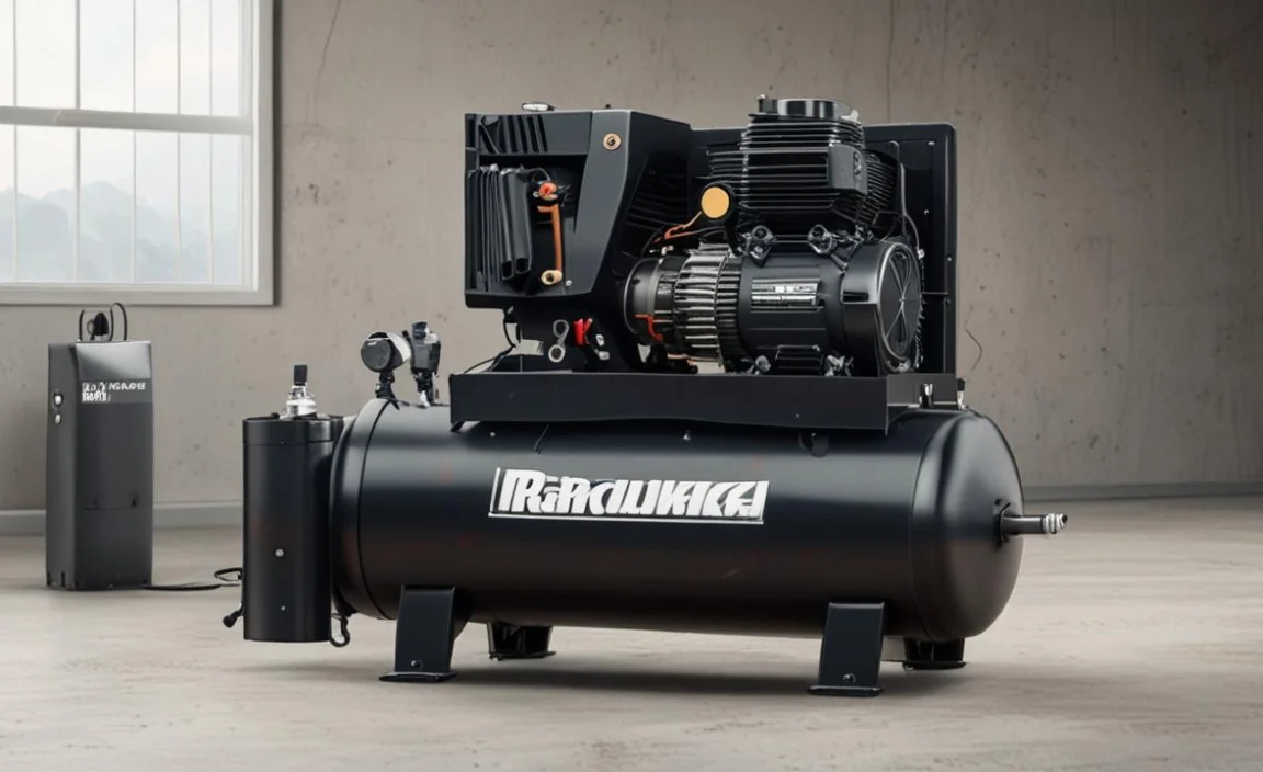 Connect The Air Compressor To A Power Source