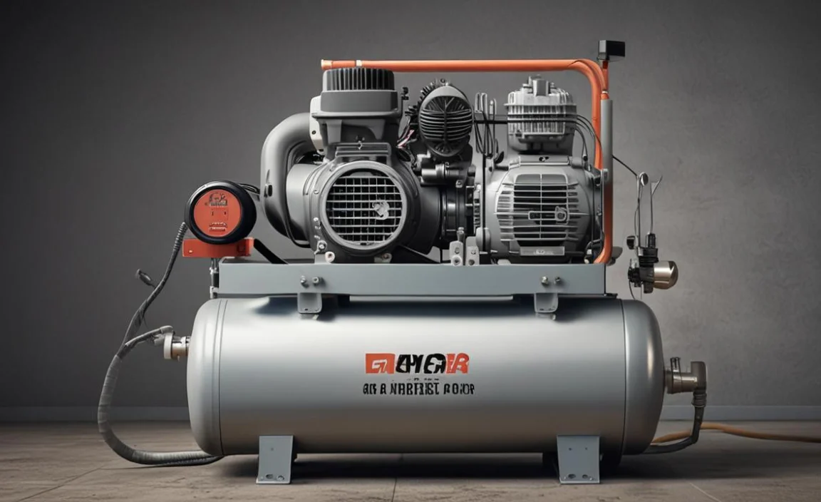 Connect The Air Compressor To The Power Source
