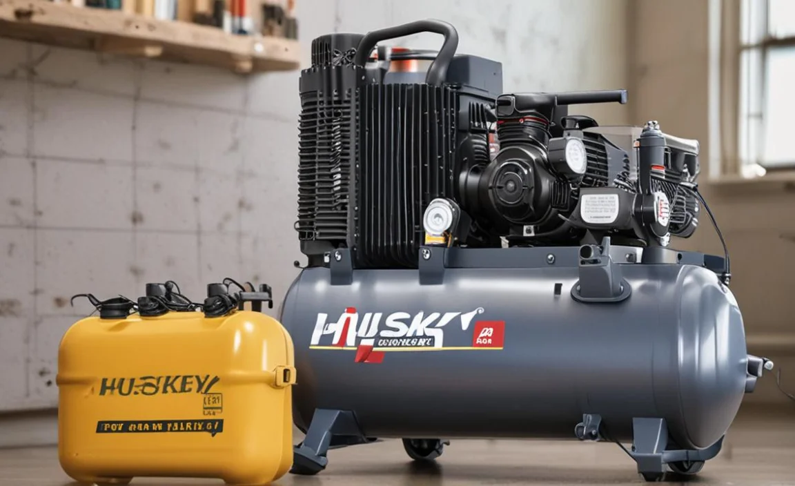 Connecting And Pressure Of The Air Hose And Accessories To And Pressure Of The Compressor