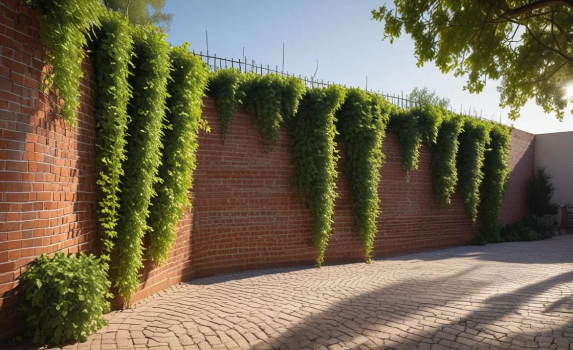Controlling Growth And Preventing Damage To The Brick Wall