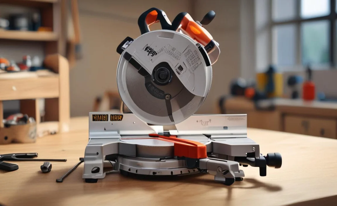 Determine The Size Of The Blade On Your Mitre Saw.