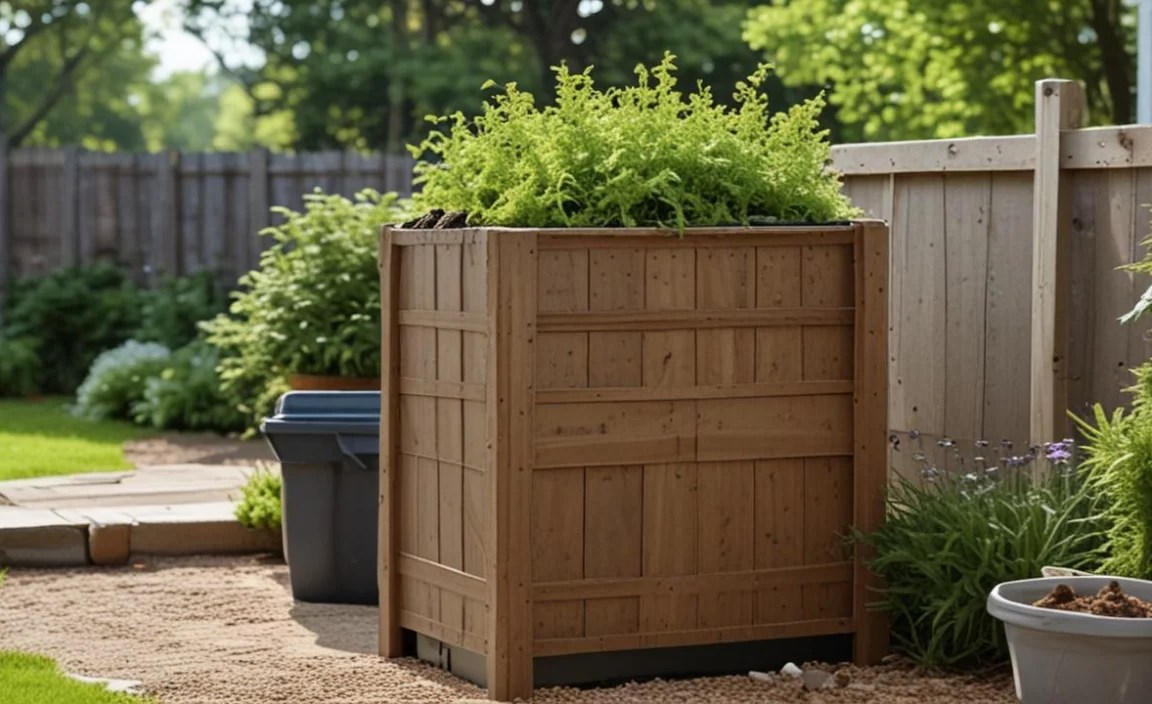 DIY Bin Ideas For Large Gardens