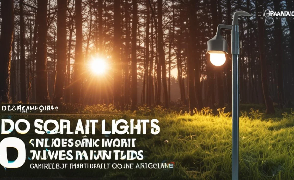 Do Solar Lights Work In The Woods? Find Out Now!