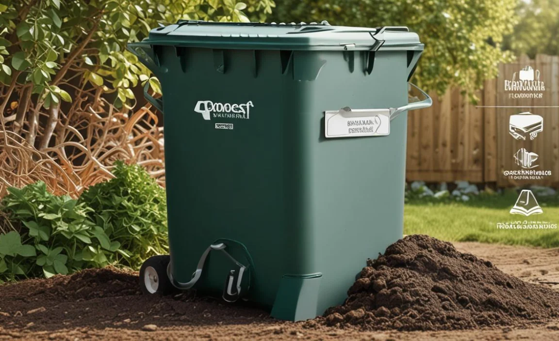 Dual-Chamber Compost Tumblers