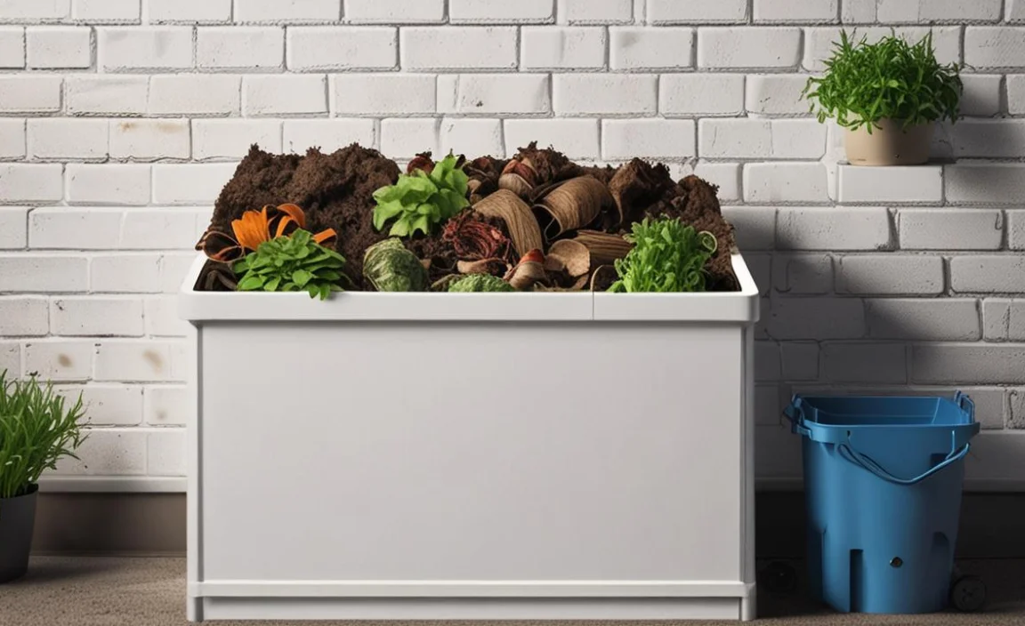 Eco-Friendly Composting Containers For Balconies