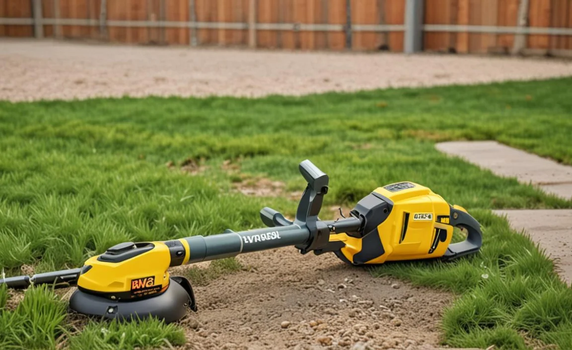 Edging With The Ryobi CS26