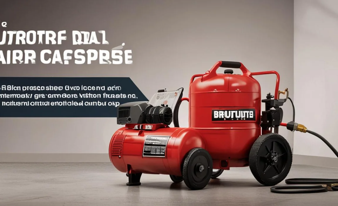 Factors To Consider When Choosing A Brute 10-Gallon Air Compressor