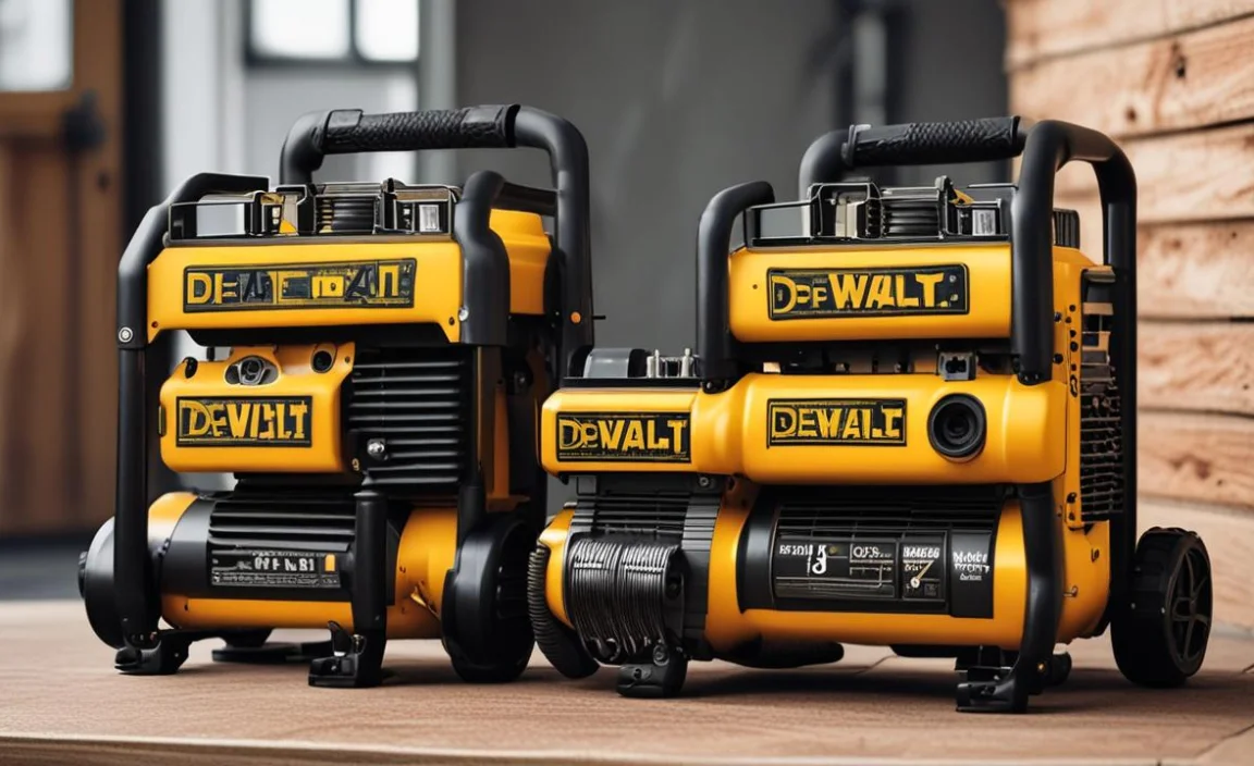 Features And Benefits Of Dewalt Air Compressors