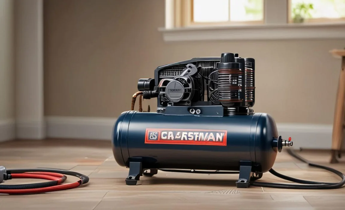 Features Of The 12-Gallon Craftsman Air Compressor