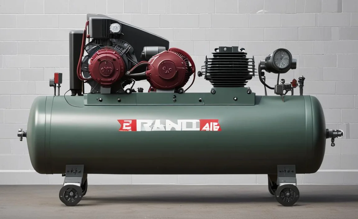 Features Of The Rand 4000 5HP Air- Compressor