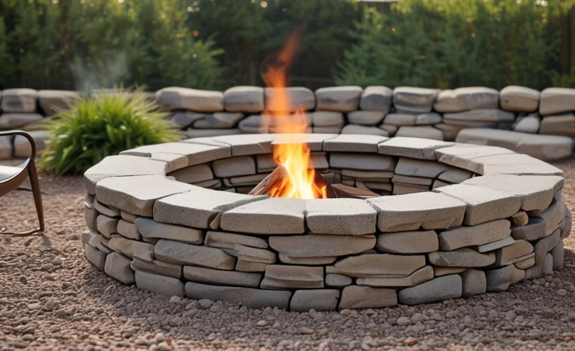 Fire Pit Finishing Touches