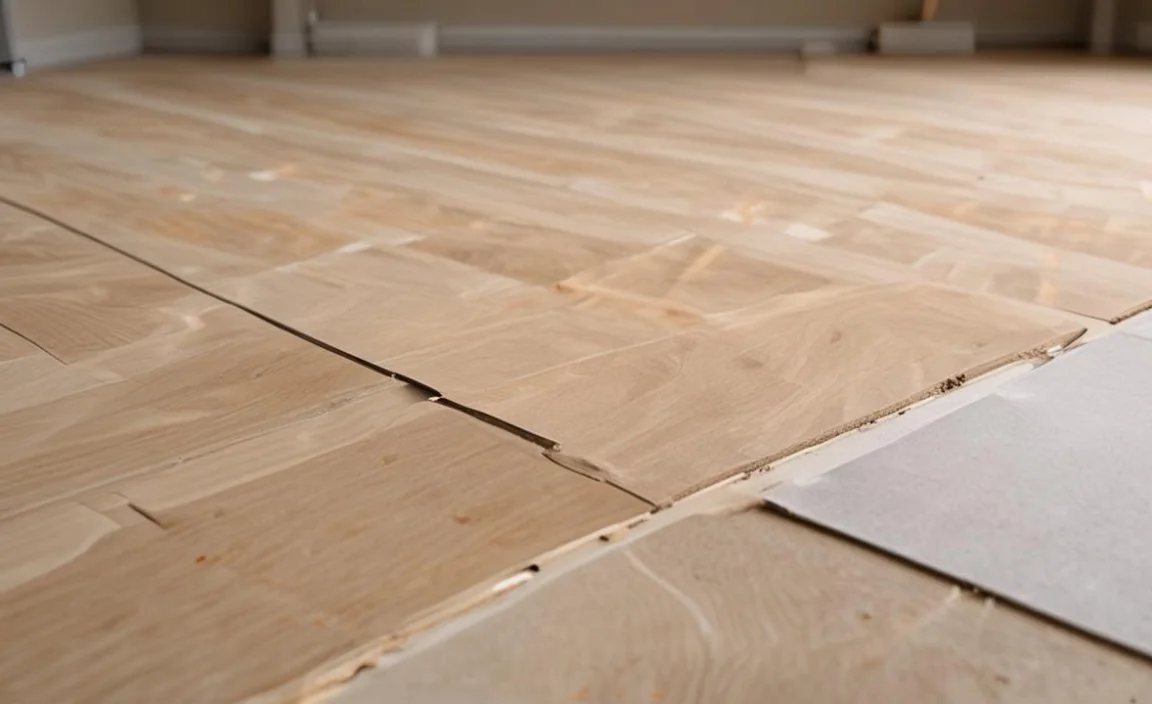 Fixing The Subfloor Structure