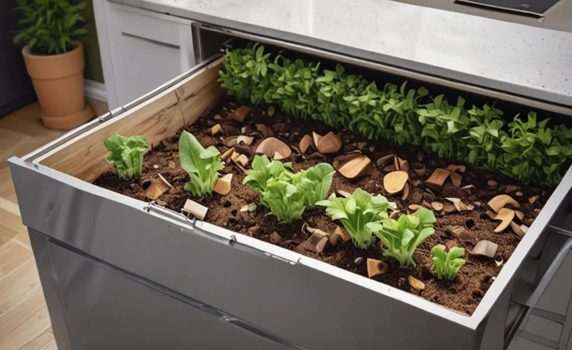 For Worm Composting (Vermicomposting):