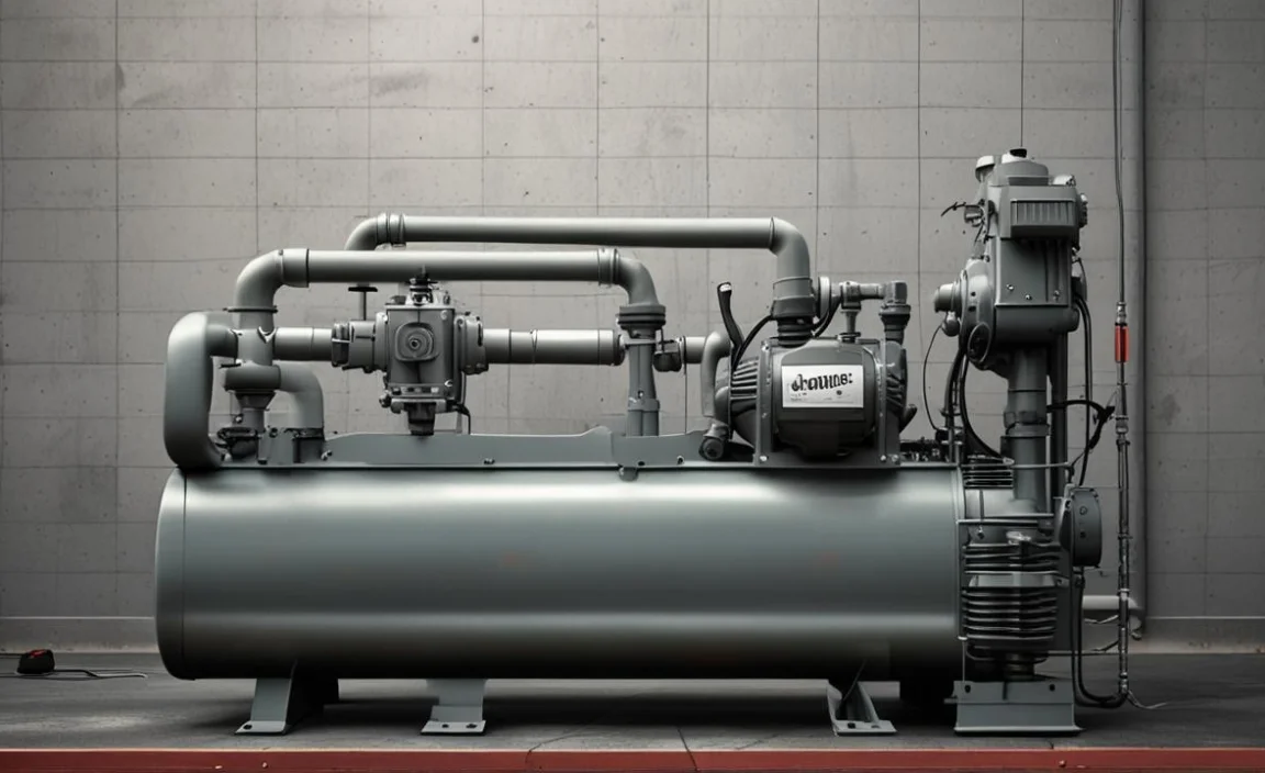 Gas Powered Air Compressors And Water Traps