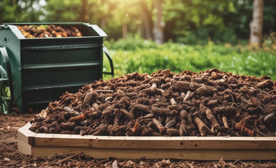 Gathering Compost Materials