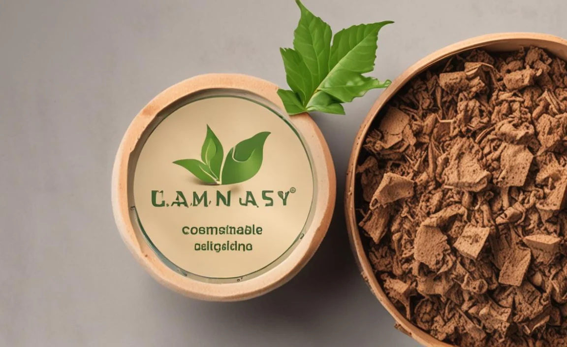 Green With The Compostable Logo A Branding Revolution