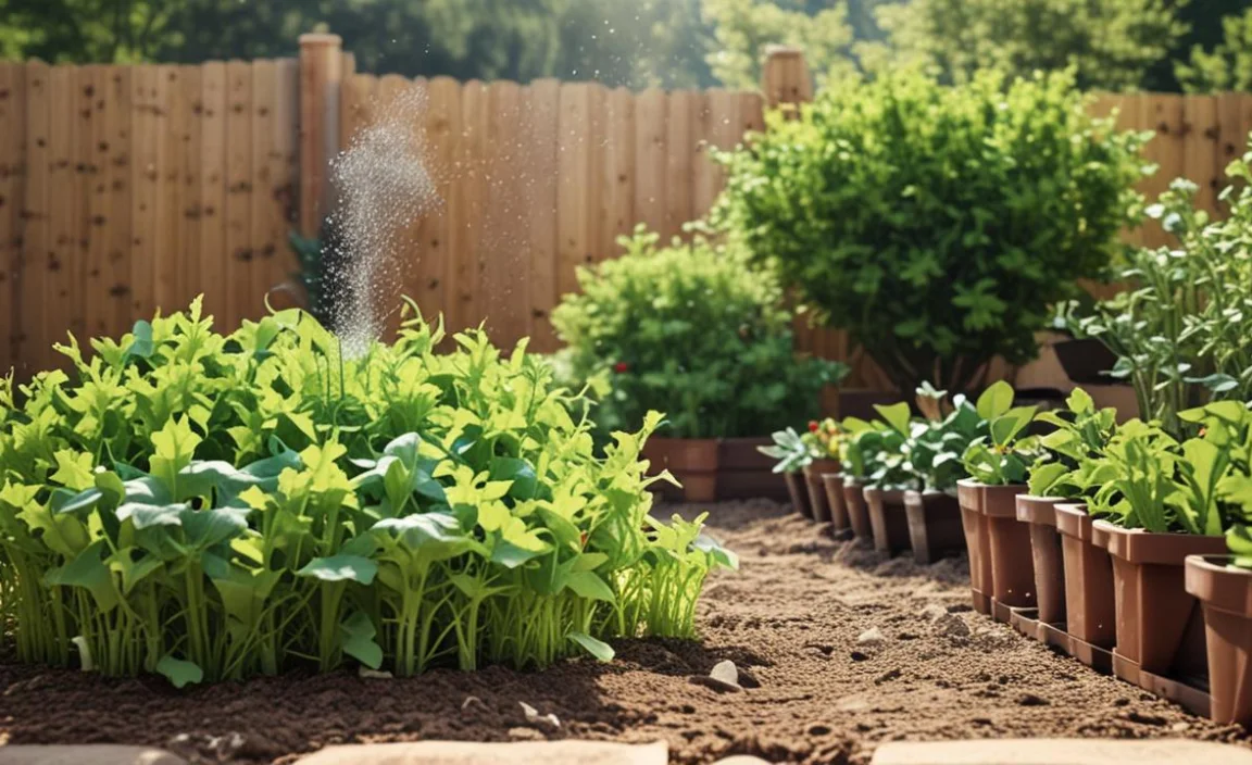 Guidelines For Watering A Vegetable Garden
