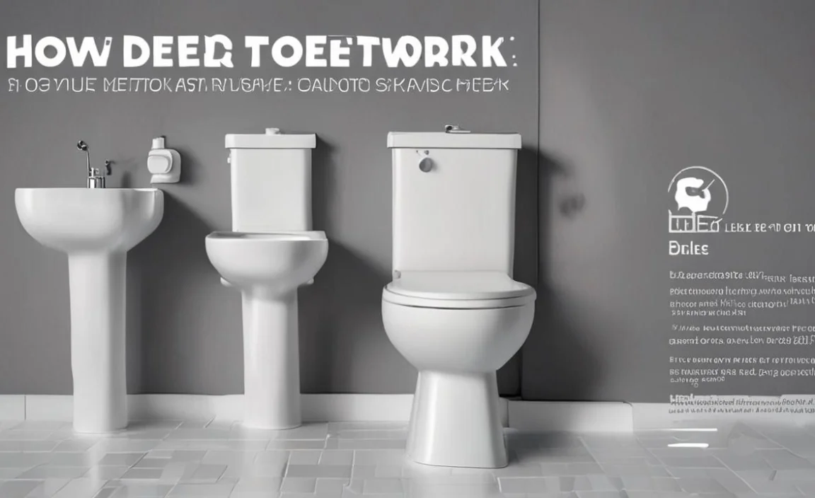 How Does A Toilet Work Diagram: Simple Explanation!