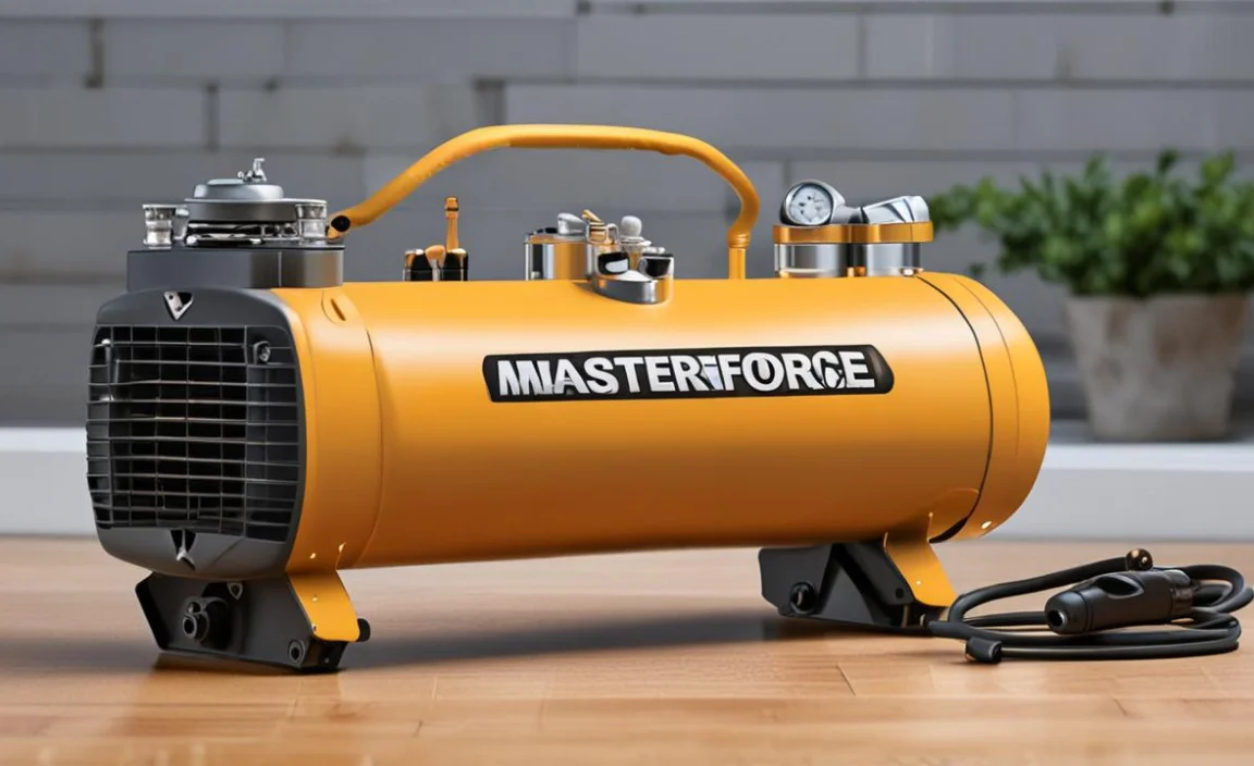 How Does The Noise Level Of Masterforce Air Compressor Compare To Competitors?