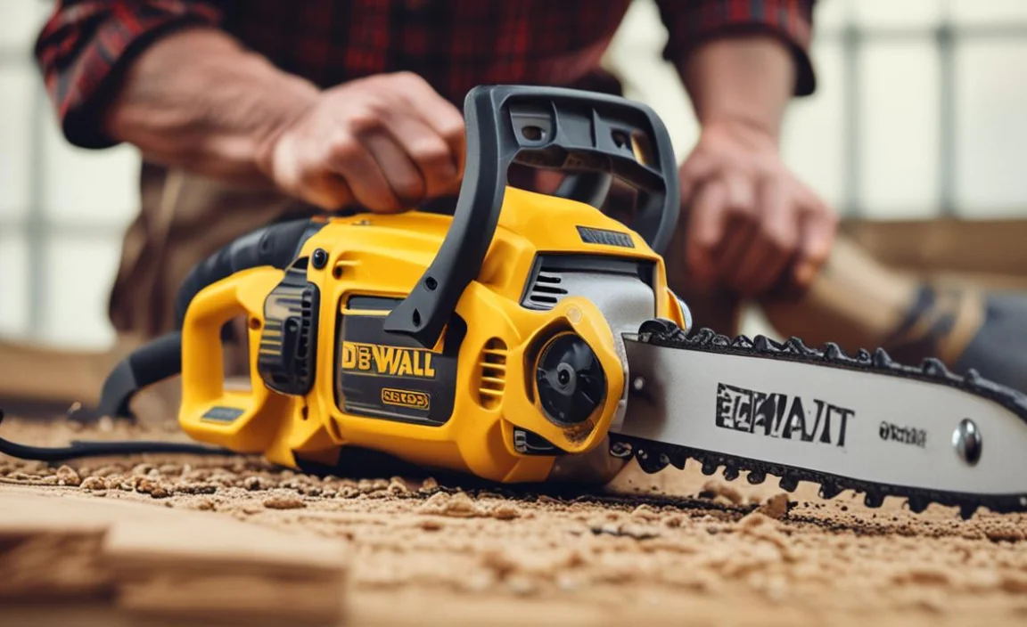 How Good Is The Dewalt Battery Chainsaw?
